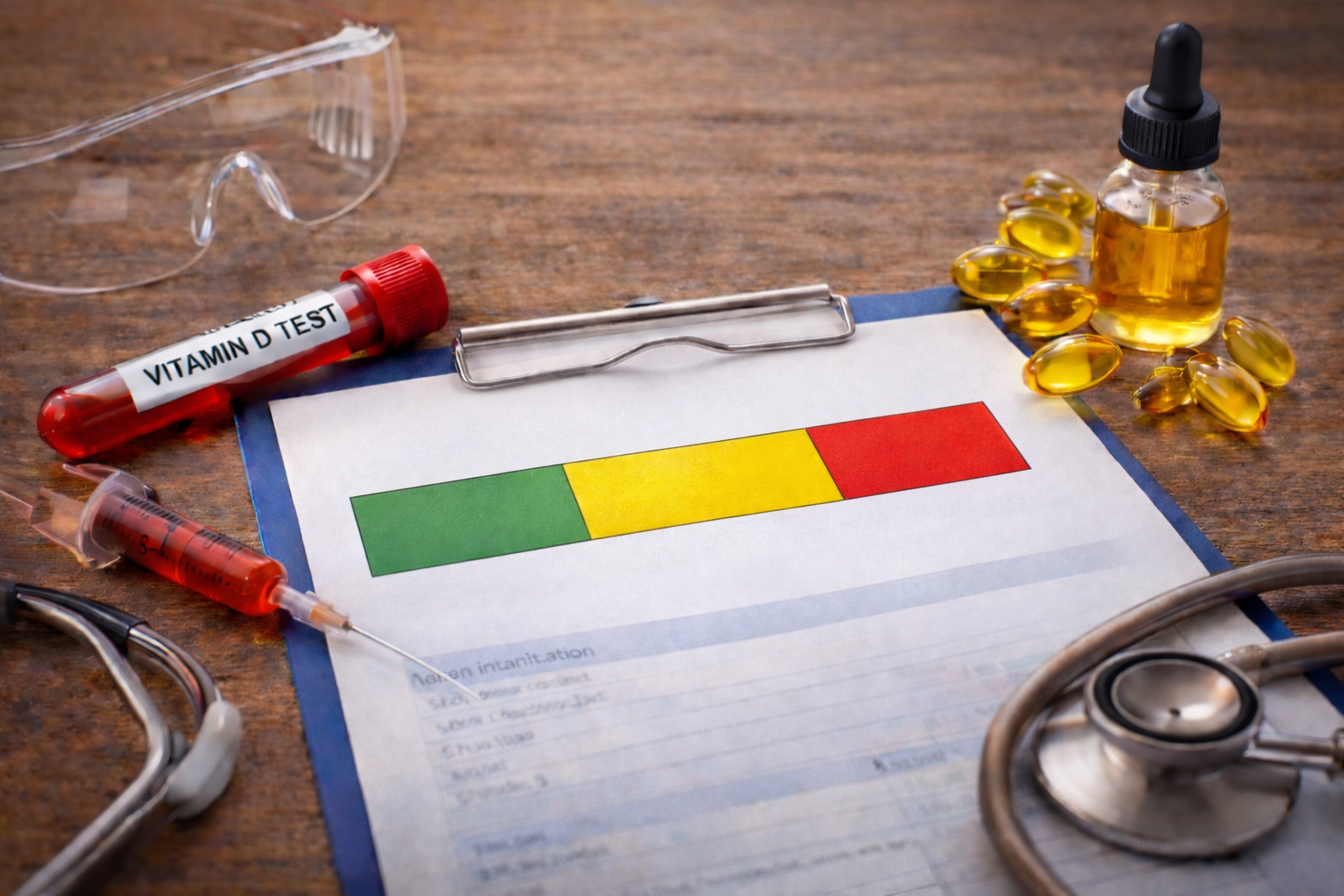 Vitamin-D-Wert messen: Was ist normal und wann liegt ein Mangel vor?